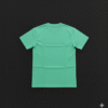 Camiseta Normal Verde Menta Algodón 200 grs