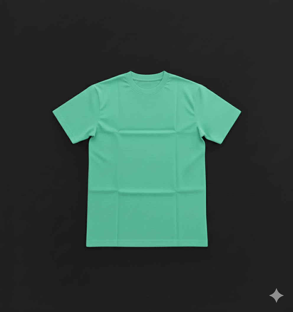 Gemini_Generated_Image_2ll1fe2ll1fe2ll1 Camiseta Normal Verde Menta Algodón 200 grs