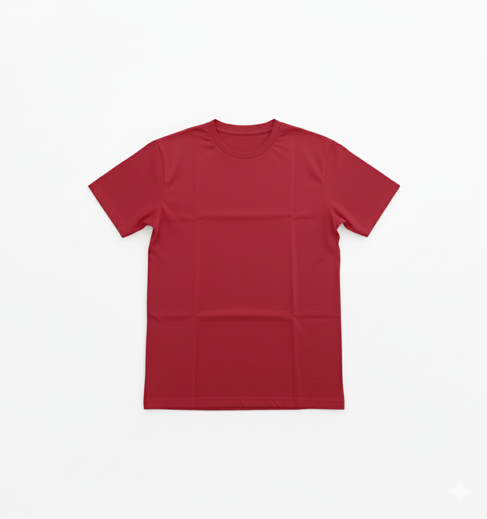 Gemini_Generated_Image_iidqwfiidqwfiidq Camiseta Normal Roja