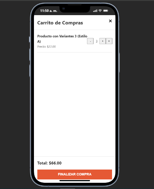 12 Script HTML/CSS/JS de Catálogo y Carrito con Pedidos a WhatsApp