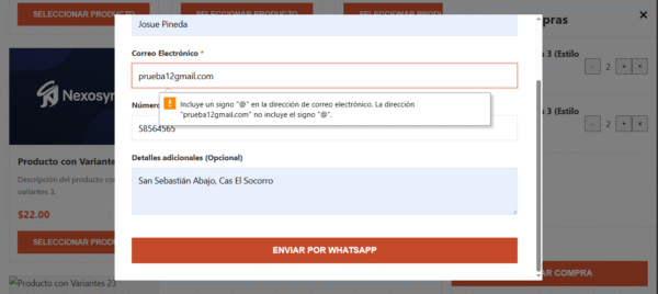 6 Script HTML/CSS/JS de Catálogo y Carrito con Pedidos a WhatsApp